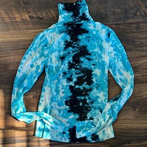 Sheer AFTM tie-dye long sleeve
